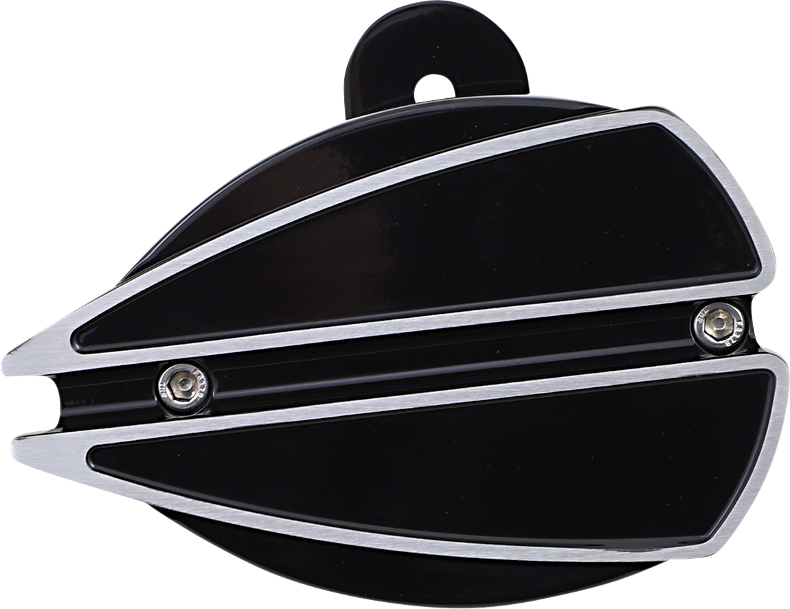 Covingtons Black Ripper Billet Aluminum Motorcycle Horn 57-21 Harley Davidson