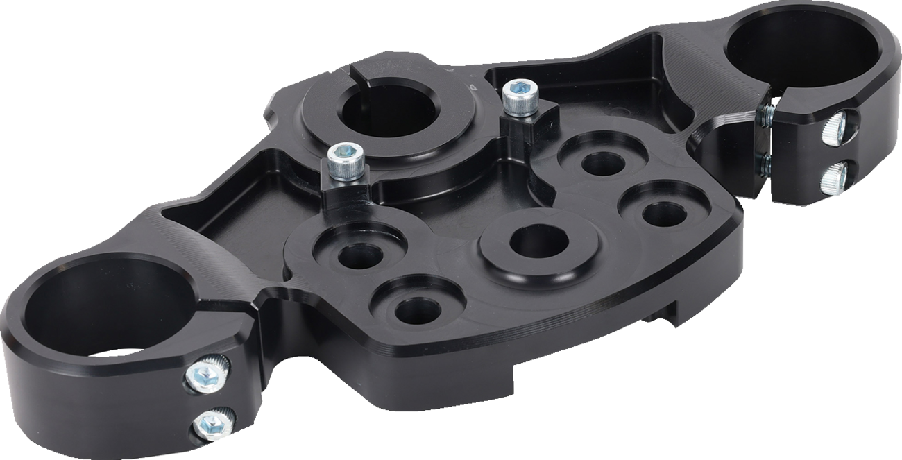 Thrashin Supply Black Top Triple Tree for 2024-2025 Harley Road Glide TSC-2921-1