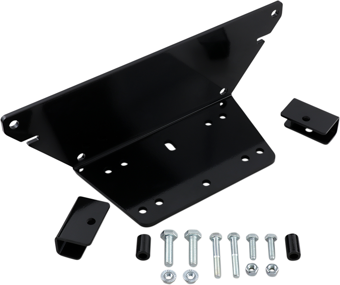 Moose Utility UTV Black Front Winch Mount Kit 2013-2020 Polaris Ranger 900 1000