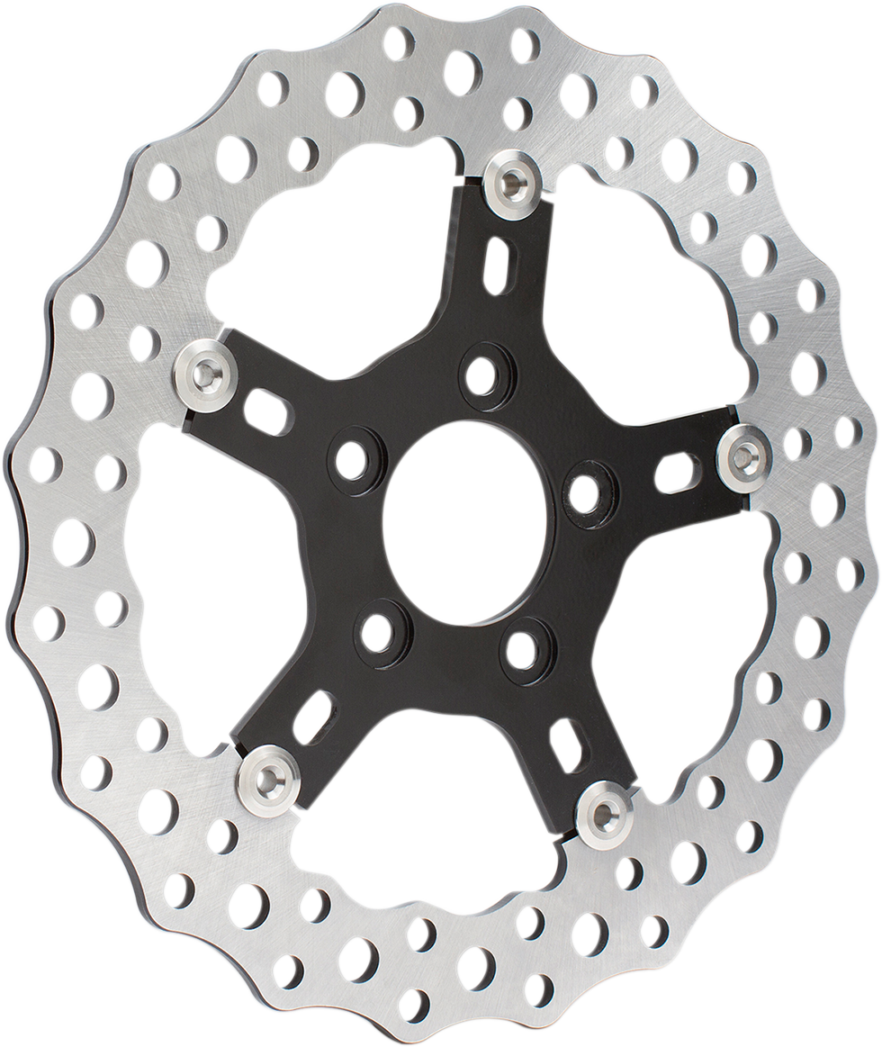 Arlen Ness Jagged 11.5" Front Rear Brake Rotor 2000-2017 Harley Dyna Softail