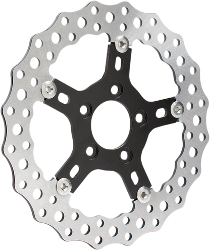 Arlen Ness Jagged 11.5" Front Rear Brake Rotor 2000-2017 Harley Dyna Softail