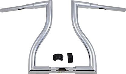 La Choppers Thresher Chrome 14" Ape Hanger Handlebars 2015-22 Harley Road Glide