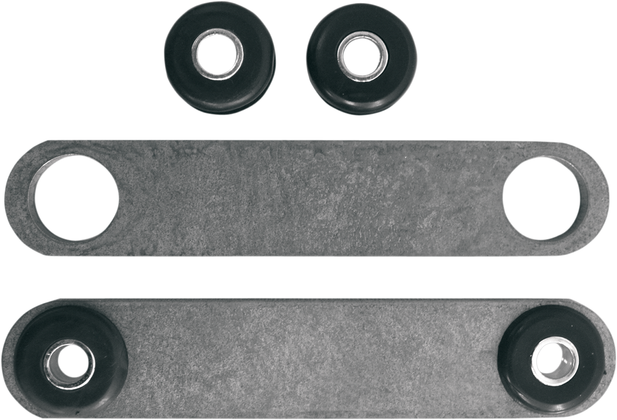 La Choppers Steel Motorcycle Weld On Oil Gas Tank Tab Brackets fits Harley