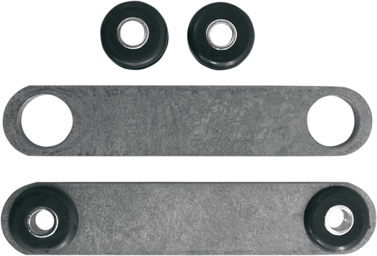 La Choppers Steel Motorcycle Weld On Oil Gas Tank Tab Brackets fits Harley