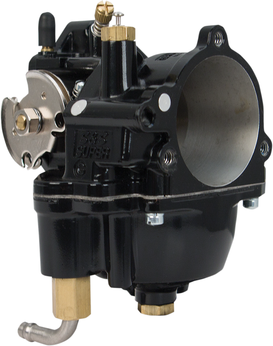 S&S Super G Shorty Carburetor 1957-2006 Harley Softail Touring Sportster FLSTF