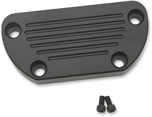 Dakota Digital Flat Black Speedo 1" Handlebar Straight Risers Top Clamp Harley