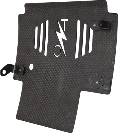 Thrashin Carbon Fiber Forged Skid Plate for 2023-2025 Harley Street Road Glide