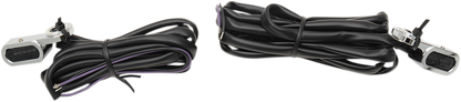 Drag Specialties Chrome LED Handlebar Marker Lights 2009-2017 Harley Touring