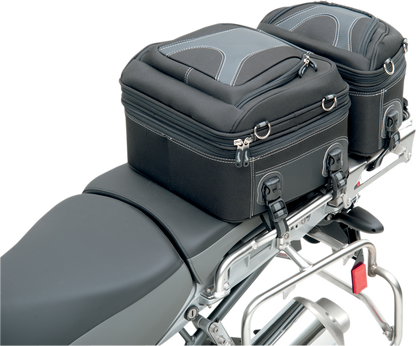 Saddlemen Adventure Motorcycle Rear Rack Expandable Luggage Storage Bag EX000649