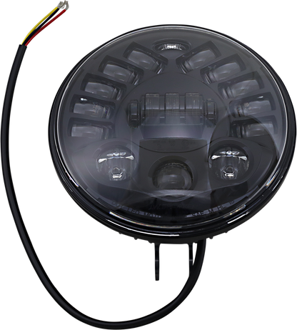 Custom Dynamics 7" Probeam Adaptive Pedestal Mount LED Motorcycle Headlight