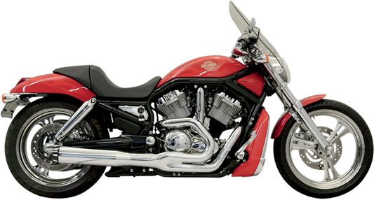 Bassani Xhaust Road Rage II 2-Into-1 Motorcycle Exhausts 2002-2005 Harley V-Rod