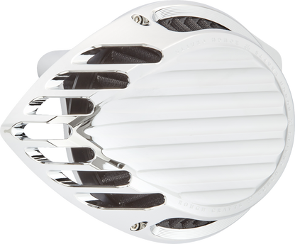 Arlen Ness Chrome Rough Craft Air Cleaner Kit 2023-2025 Harley Road Street Glide