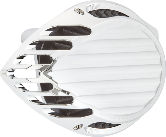 Arlen Ness Chrome Rough Craft Air Cleaner Kit 2023-2024 Harley Road Street Glide