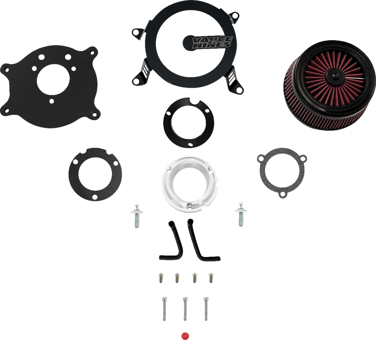 Vance & Hines VO2 Cage Fighter Air Cleaner 2017-2025 Harley Touring Softail M8
