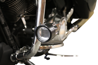 Custom Dynamics Black Fog Light Kit 2014-2024 Harley Touring Street Glide FLHR