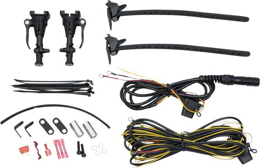 Kuryakyn WanderBar Portable Bluetooth Speaker Universal UTV ATV Mounting Kit