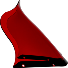 Klock Werks Kolor Flare 12.5" Red Windshield fits Saddlemen S-RT Mini Fairing