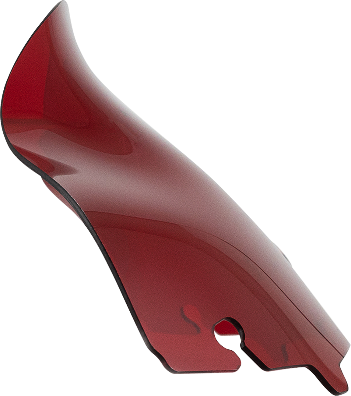 Klock Werks Kolor Flare 6.5" Red Windshield for 2014-2023 Harley Touring FLHT