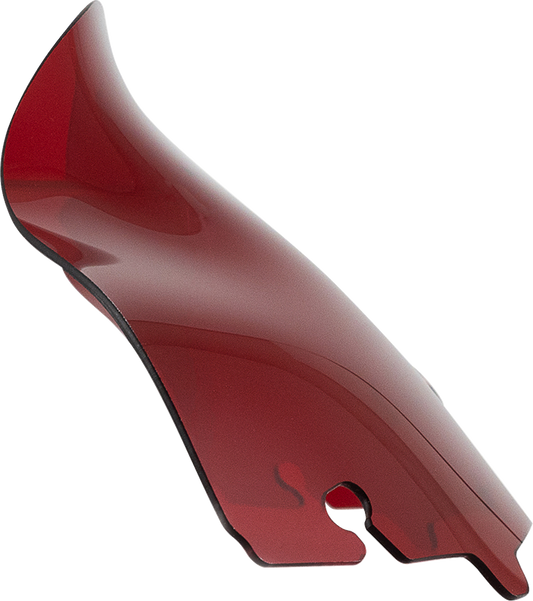 Klock Werks Kolor Flare 6.5" Red Windshield for 2014-2023 Harley Touring FLHT