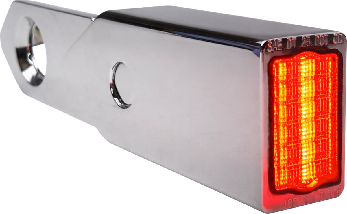 Custom Dynamics Chrome Strut LED Turn Signal Kit for 2000-2017 Harley Dyna FXD