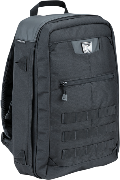 Kuryakyn 5257 Black Momentum Runaway Motorcycle Riding Street Casual Backpack
