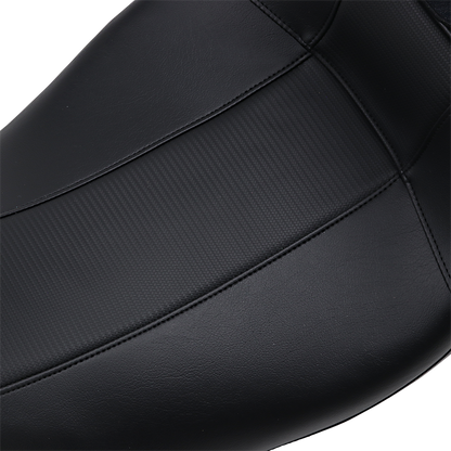 Le Pera Outcast GT Carbon Fiber Inlay Seat & Backrest 2008-2024 Harley Touring