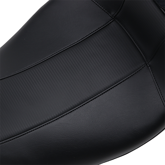 Le Pera Outcast GT Carbon Fiber Inlay Seat & Backrest 2008-2024 Harley Touring