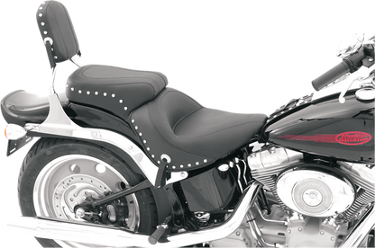 Mustang Vintage Studded Seat for 2006-2017 Harley Softail Fat Boy Springer
