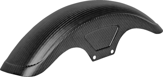 Saddlemen Carbon Fiber Matte Front Fender fits 1986-2022 Harley Dyna Sportster