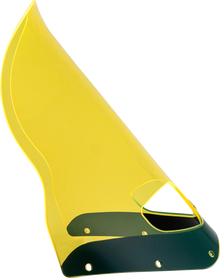 Klock Werks 15" Flare Yellow Ice Road Warrior Fairing Motorcycle Windshield