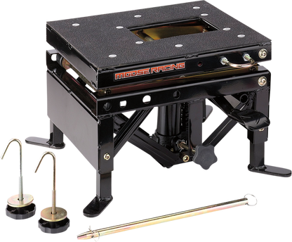 Moose Racing Black Steel Universal ATV Off-road MX Street Hydraulic Lift Stand