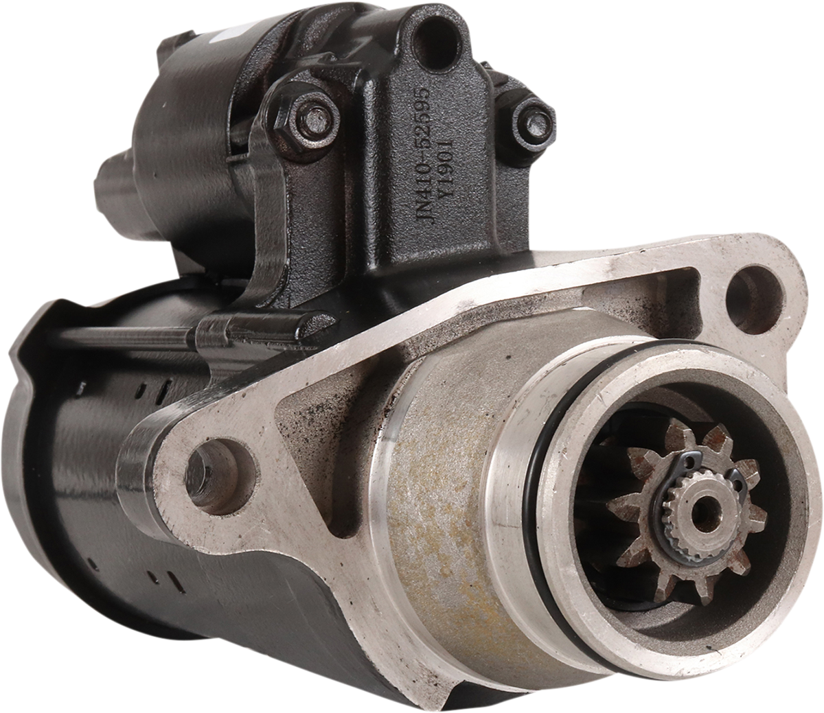 Drag Specialties 1.4kW Black Engine Starter 2018-2024 Harley Softail FLSL FXFB