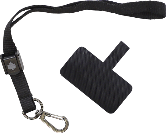 Klock Werks IOmounts Black Universal Phone Device Tether Mount Strap Holder
