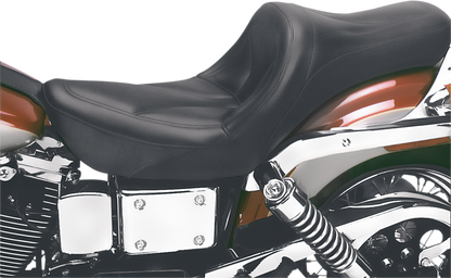 Saddlemen Black King Stitched Seat fits 1996-2003 Harley Dyna Wide Glide FXDWG