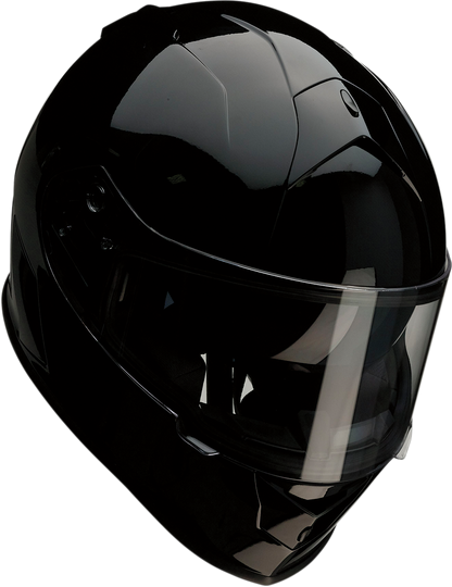 Z1R Warrant Unisex Black Full Face Motorcycle Riding Street Racing Helmet