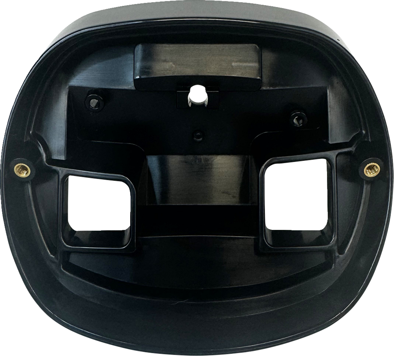 Custom Dynamics Black Taillight Base Plate for 2012-2024 Harley Dyna Softail