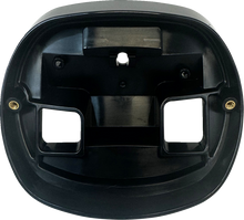 Custom Dynamics Black Taillight Base Plate for 2012-2024 Harley Dyna Softail
