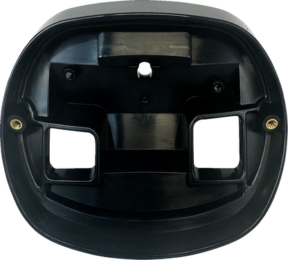 Custom Dynamics Black Taillight Base Plate for 2012-2024 Harley Dyna Softail
