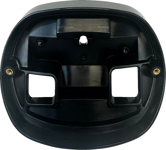 Custom Dynamics Black Taillight Base Plate for 2012-2024 Harley Dyna Softail
