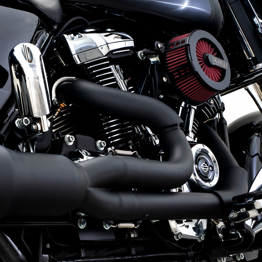 Vance & Hines Hi-Output RR Exhaust Black Heat Shield Kit for Harley Davidson