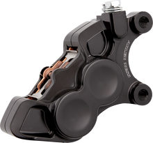 Arlen Ness Black 4-Piston Front Right Brake Caliper fits 2006-2025 Harley 11.8"