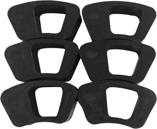 RC Components Black Rear Motorcycle Cush Drive Dampeners for Harley Davidson