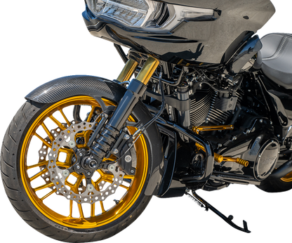 Arlen Ness Carbon Fiber 19" Wrapper Front Fender for 2023-2024 Harley Touring
