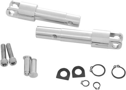 Drag Specialties Chrome Forward Foot peg Mounts for 2011-2022 Harley Sportster