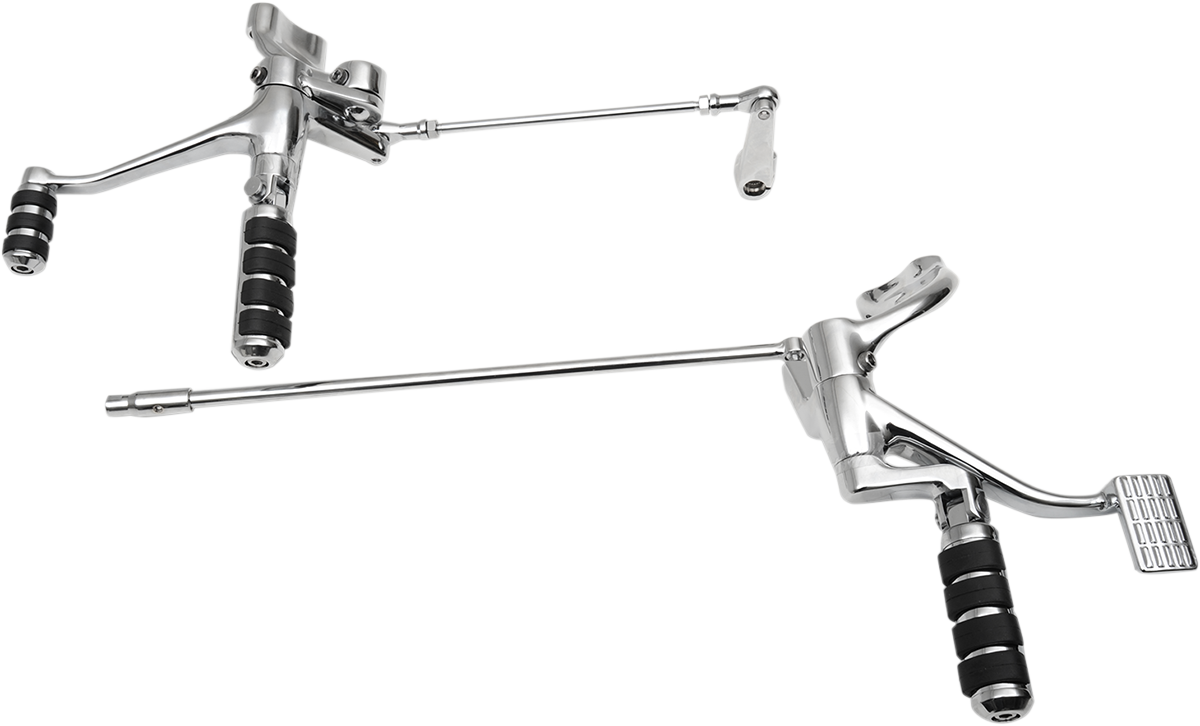 Drag Specialties +2" Chrome Forward Control Kit fits 2014-2022 Harley Sportster