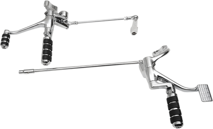Drag Specialties +2" Chrome Forward Control Kit fits 2014-2022 Harley Sportster