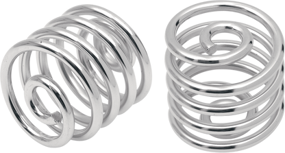 Drag Specialties Chrome 2" Seat Springs Harley Davidson Softail Sportster DYNA