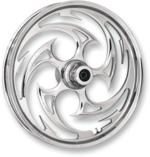 RC Components Savage Chrome ABS 23" Single Disc Front Wheel 08-23 Harley Touring