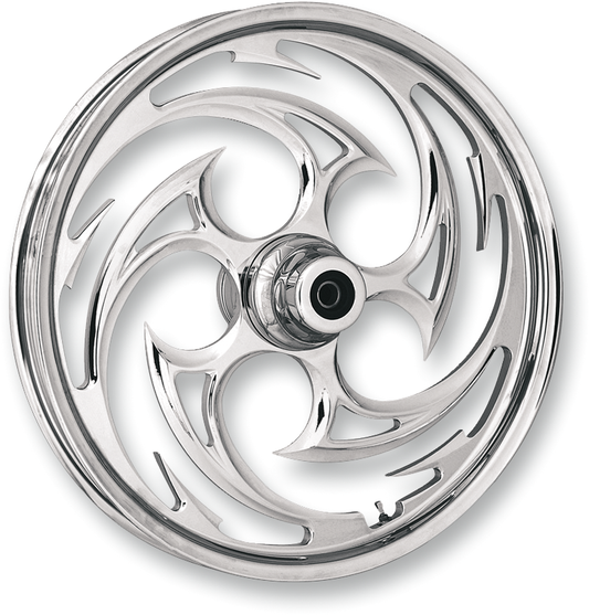 RC Components Savage Chrome ABS 23" Single Disc Front Wheel 08-23 Harley Touring