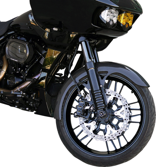 Arlen Ness 21" Wrapper Carbon Fiber Front Fender fits 1999-2013 Harley Touring